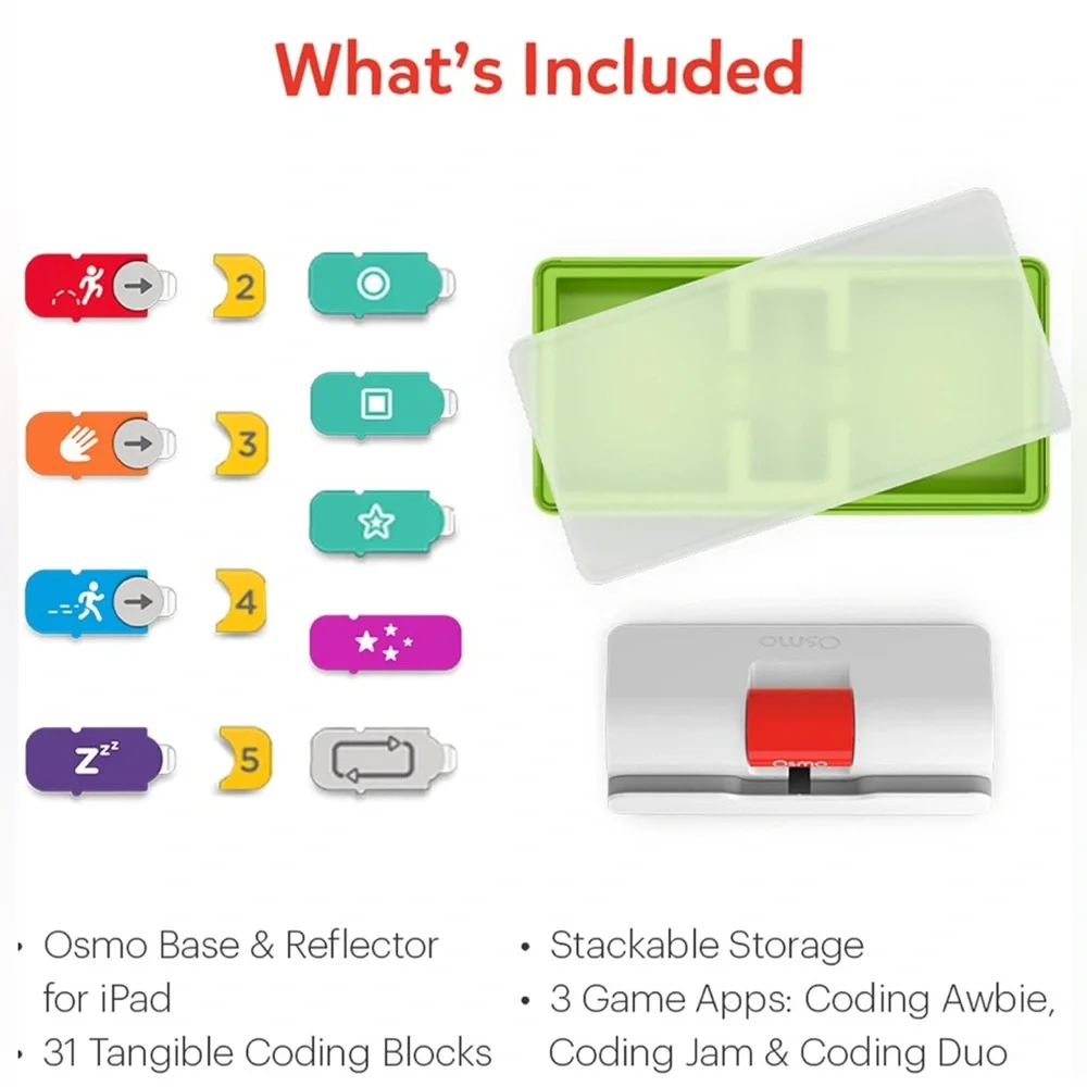 Osmo - Coding Starter Kit for iPhone & iPad-3 Ages 5-10+‎ Learn to Code,
